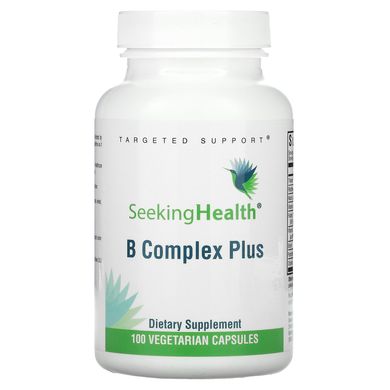 Комплекс вітамінів групи В Seeking Health (B Complex Plus) 100 вегетаріанських капсул