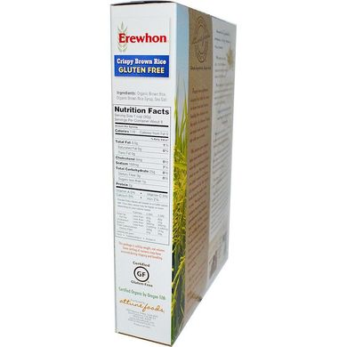 Хрустящий коричневый рис Erewhon 284 г купить в Киеве и Украине