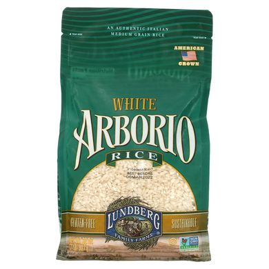 Lundberg, Білий рис арборіо, без глютену, 32 унції (907 г)