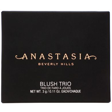 Тріо Рум'яна, персикова любов, Anastasia Beverly Hills, 0,33 унції (9 г)