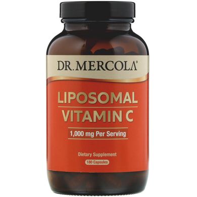 Ліпосомальний вітамін C, Dr Mercola, 180 капсул