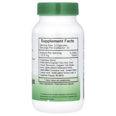 Herbal weight loss formula Metaburn, Christophers Original Formulas, 450 mg, 100 vegetarian capsules.