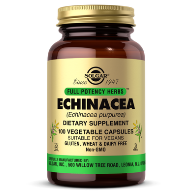 Ехінацея екстракт Solgar (Echinacea Herb) 100 капсул