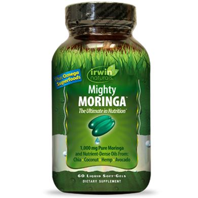 Морінга Irwin Naturals (Moringa) 60 гелевих капсул
