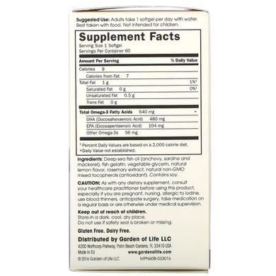 Омега-3 риб'ячий жир лимон Minami Nutrition (Omega-3 Fish Oil Supercritical Prenatal) 60 капсул