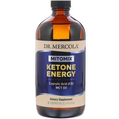 Кокосове масло MCT Dr. Mercola (Ketone Energy) 14 мг 473 мл рідини