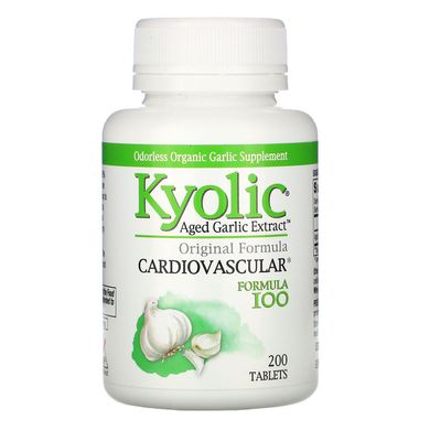 Часник екстракт Формула 100 Kyolic (Cardiovascular) 200 табл