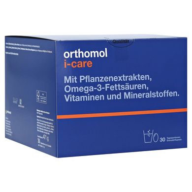 Orthomol I-CAre, Ортомол Ай-КЕА 30 днів (порошок / капсули)