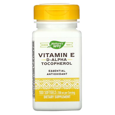 Витамин Е Nature's Way (Vitamin E) 400 МЕ 100 капсул купить в Киеве и Украине