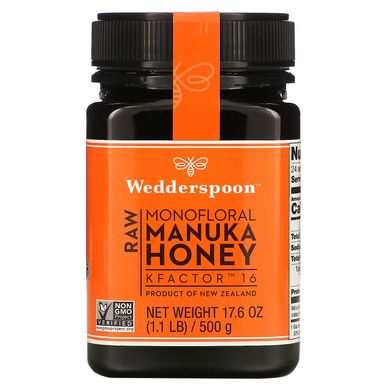 Манука мед Wedderspoon (Manuka Honey Organic) 500 г