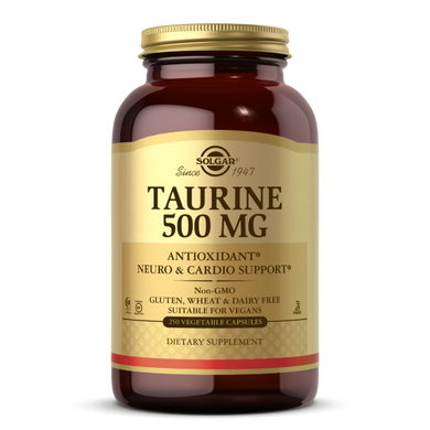 Таурин Solgar (Taurine) 500 мг 250 капсул