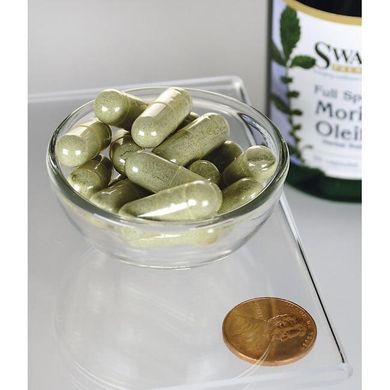 Моринга маслянистая, Full Spectrum Moringa Oleifera, Swanson, 400 мг, 60 капсул купить в Киеве и Украине