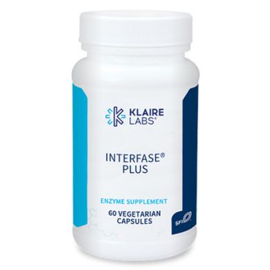 Ензими для травлення Klaire Labs (Interfase Plus) 60 вегетаріанських капсул