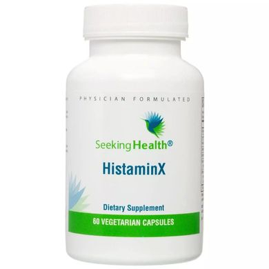 Гістамін від алергії Seeking Health (HistaminX) 60 вегетаріанських капсул