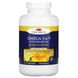 Omega 3-6-9 с маслом бурачника, с натуральным вкусом лимона, Oslomega, 180 мягких желатиновых капсул фото