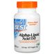 Альфа-липоевая кислота Doctor's Best (Alpha-lipoic acid) 150 мг 120 капсул фото