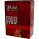 Фруктово-овощные полоски/смоква с натуральным вкусом клубники и яблока Pure Bar 24 штуки фото