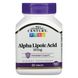 Альфа-ліпоєва кислота 21st Century (Alpha Lipoic Acid) 50 мг 90 таблеток фото