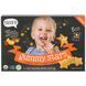 Organic fruit and vegetarian snacks, apple, banana, and sweet potato, NosH!, 5 packs, 0.5 oz (14 g) each