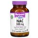 NAC (N-ацетил-L-цистеин), Bluebonnet Nutrition, 500 мг, 90 растительных капсул фото