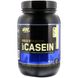 Казеиновый протеин кремовая ваниль Optimum Nutrition (Casein) 100% Casein 909 г фото
