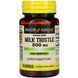 Екстракт молочного будяка (цілісних рослин), Mason Natural, 500 мг, 60 капсул фото