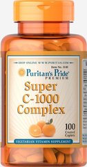 Витамин C комплекс Puritan's Pride (C-1000 Complex) 1000 мг 100 капсул купить в Киеве и Украине