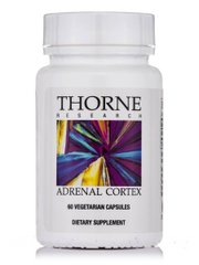 Витамины для надпочечников Thorne Research (Adrenal Cortex) 60 вегетарианских капсул купить в Киеве и Украине
