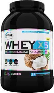 Genius Nutrition Protein (Whey-X5) 900 g Royal Coconut Chocolate
