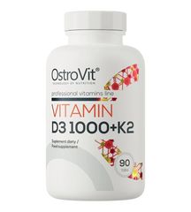 OstroVit-Vitamin D3 1000 + K2 OstroVit 90 таблеток купить в Киеве и Украине