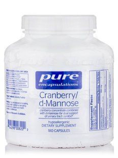 Клюква Д-манноза Pure Encapsulations (Cranberry D-Mannose) 180 капсул купить в Киеве и Украине