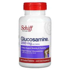 Глюкозамін, Schiff, 2000 мг, 150 таблеток, вкритих оболонкою