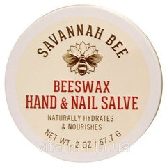 Мазь для рук і нігтів Savannah Bee Company Inc (Hand and Nail Salve) 57.7 г