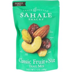 Закуска, Trail Mix, Класичний фрукти + горіх, Sahale Snacks, 7 унцій (198 г)