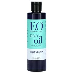 EO Products, Олія для тіла з жожоба, грейпфрутом та м'ятою, 8 рідких унцій (237 мл)