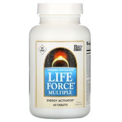 Мультивітаміни без заліза Source Naturals (Life Force Multiple No Iron) 60 таблеток