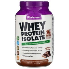 Ізолят сироваткового протеїну шоколад Bluebonnet Nutrition (Whey Protein Isolate) 924 м
