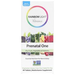 Мультивитамины для беременных женщин, Prenatal One, Rainbow Light, 60 таблеток купить в Киеве и Украине
