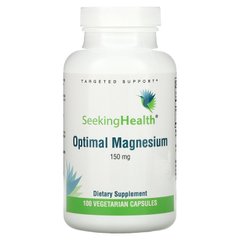 Магний Seeking Health (Optimal Magnesium) 150 мг 100 вегетарианских капсул купить в Киеве и Украине