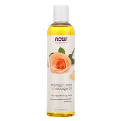 Расслабляющее розовое масло для массажа Now Foods (Tranquil Rose Massage Oil) 237 мл купить в Киеве и Украине