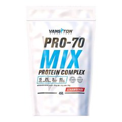 Протеїн Про 70 смак полуниці Vansiton (Protein Pro 70) 450 г