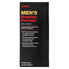 GNC, Формула для чоловічої простати, 60 м'яких таблеток