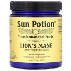 Ежовик гребенчатый Sun Potion (Lion's Mane) 1800 мг 100 г купить в Киеве и Украине