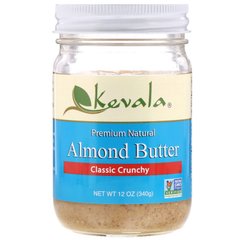 Хрустящее миндальное масло Kevala (Almond Butter) 340 г купить в Киеве и Украине