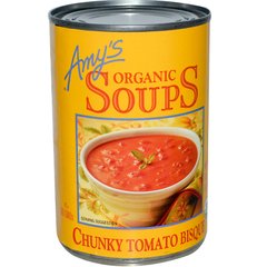 Органический суп с кусочками томатов, Amy's, 14,5 унций (411 г) купить в Киеве и Украине