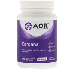 Кардана, Cardana, Advanced Orthomolecular Research AOR, 120 капсул