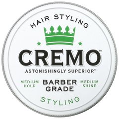Cremo, Крем для укладання волосся преміум-класу, 4 унції (113 г)