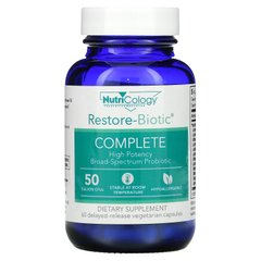Пробіотики Nutricology (Restore-Biotic) 60 капсул