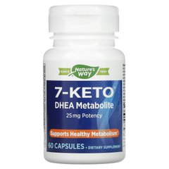 Метаболит Дегидроэпиандростерона Enzymatic Therapy (7-KETO DHEA Metabolite) 25 мг 60 капсул купить в Киеве и Украине