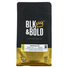 BLK & Bold, Specialty Coffee, молотый, средний, яркие дни, 12 унций (340 г) купить в Киеве и Украине